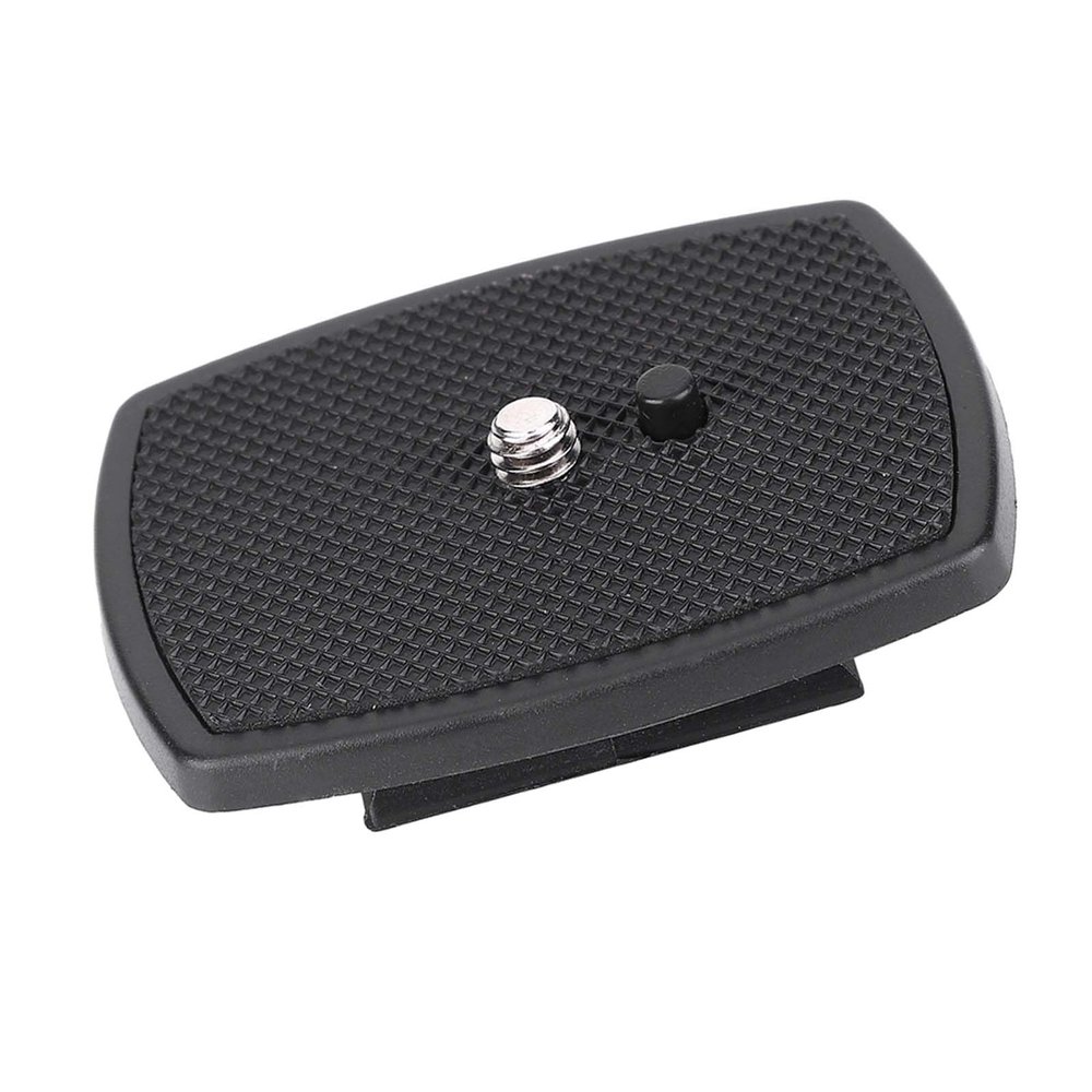 Elprico Camera Quick-Release Plate, ABS Portable Mounting Plate for Yunteng VCT668 and ST666, Black, 35 x 35 mm