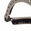Blaihild Metal Purse Frame, Retro Kiss Lock for Handbags, Coin Purses, and Clutches, with Small Stitching Holes for Crafters, Replacement Part 6.5 cm (2.56 inches), Antique Brass view 3