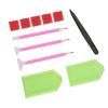 OVAQUIXI Craft Tool Set, Plastic Material, Versatile for DIY, Cross-Stitch Tools and Phone Decoration (11PCS) view 3