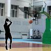 Basketball Training Return Net with 180° Rotating Chute view 1