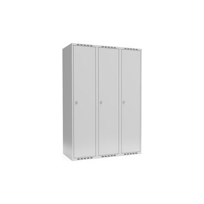 Kaiser + Kraft Fydor Locker | 1200 x 550 x 1752 mm | Light Gray RAL 7035 | Steel