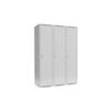 Kaiser + Kraft Fydor Locker | 1200 x 550 x 1752 mm | Light Gray RAL 7035 | Steel view 1