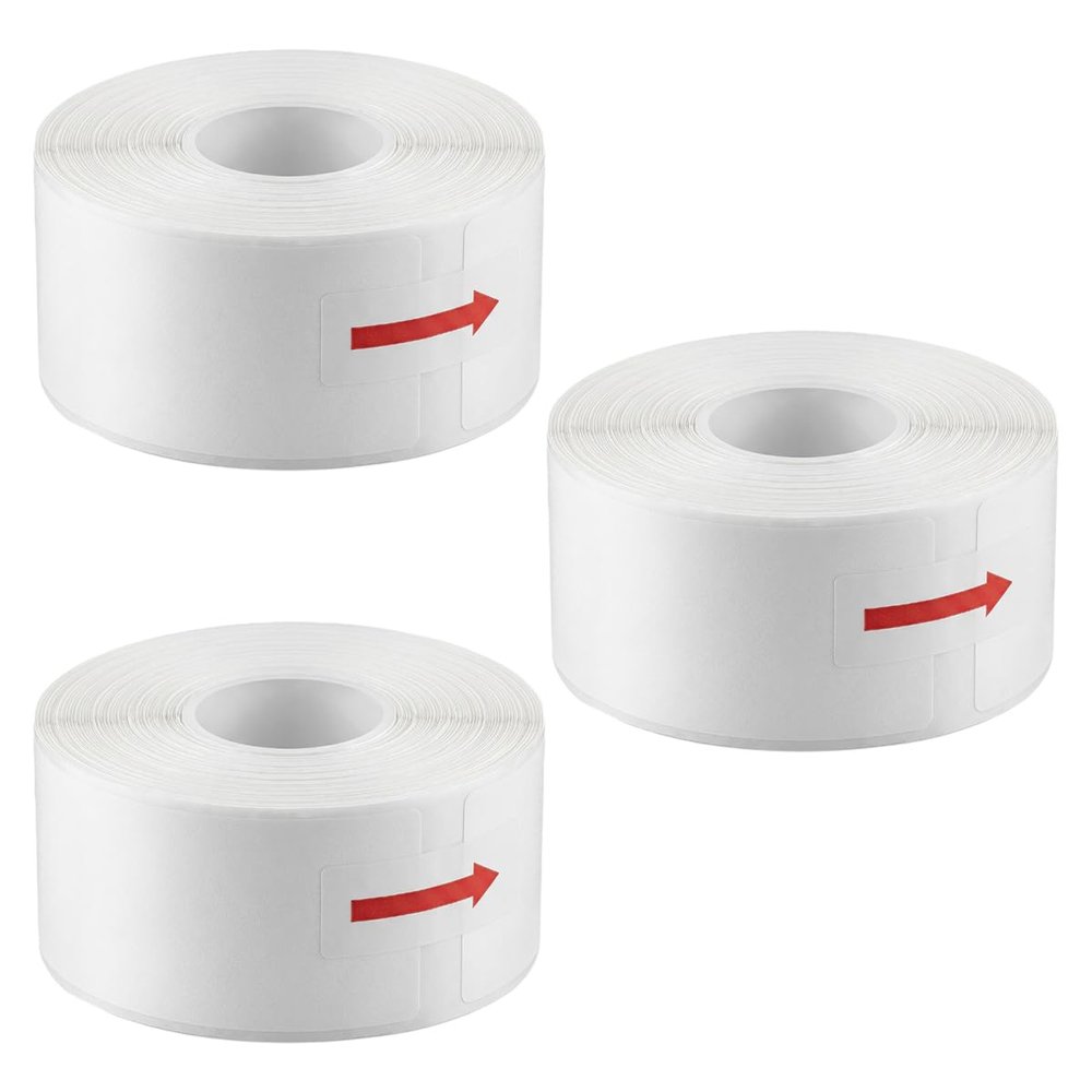 3 Rolls Self-Adhesive Thermal Labels, 15 x 30 mm