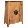kithwjll Solid Pine Bathroom Side Cabinet, 59 x 32 x 80 cm, Vintage Style view 1