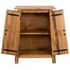 kithwjll Solid Pine Bathroom Side Cabinet, 59 x 32 x 80 cm, Vintage Style view 4