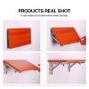 Triangular Brackets, 2-Pack, Heavy-Duty Folding Shelf Brackets, White, 14 Inches view 2