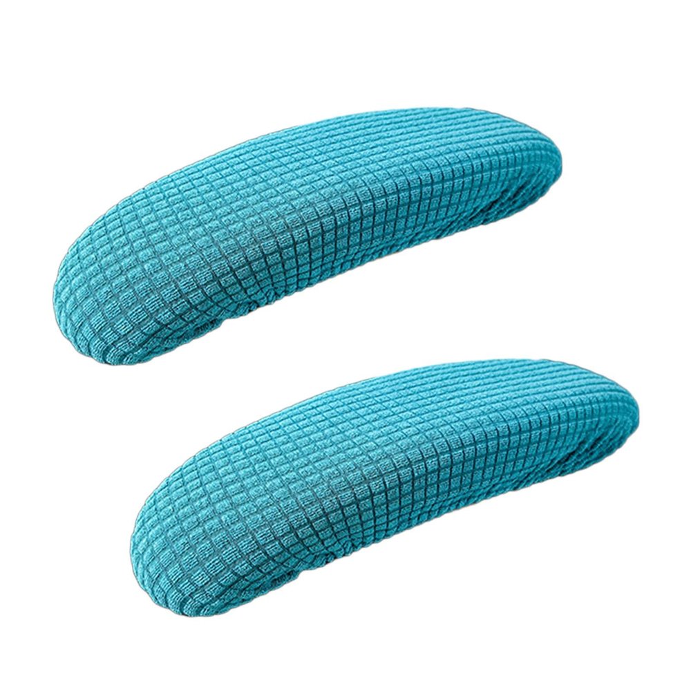 Milageto Office Chair Armrest Covers, Blue