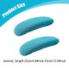 Milageto Office Chair Armrest Covers, Blue view 3