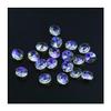 20-Piece K9 Crystal Octagon Beads, 2-Hole Faceted Glass Prism Chandelier Parts view 1