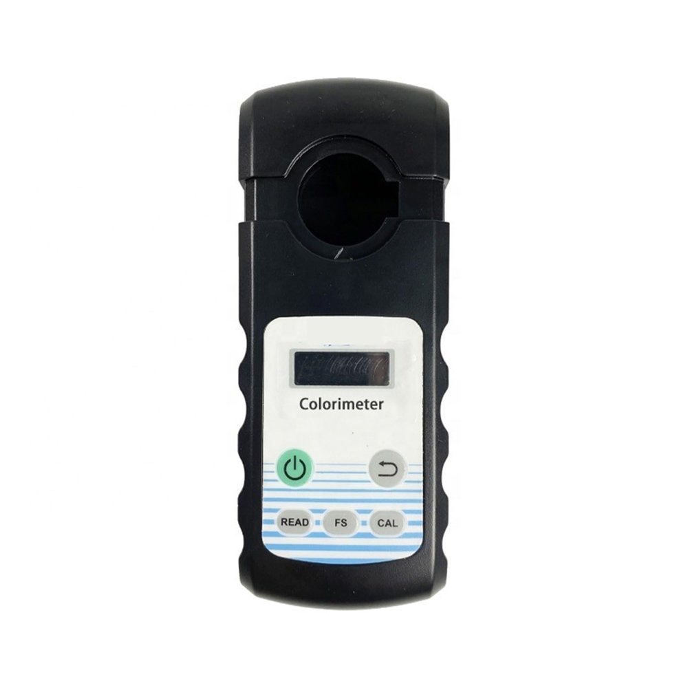 Portable Digital Water Colorimeter with Plastic Housing