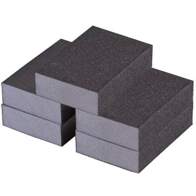 5-Pack Reusable Sanding Sponges for Wet and Dry Use, 80 Grit