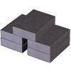 5-Pack Reusable Sanding Sponges for Wet and Dry Use, 80 Grit view 1