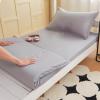 Soft Solid-Color Cotton Futon Cover with Zipper, 135 x 200 cm view 4