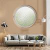 Round Casement Window with Tempered Glass and Aluminum Alloy Frame, 360° Rotatable view 2