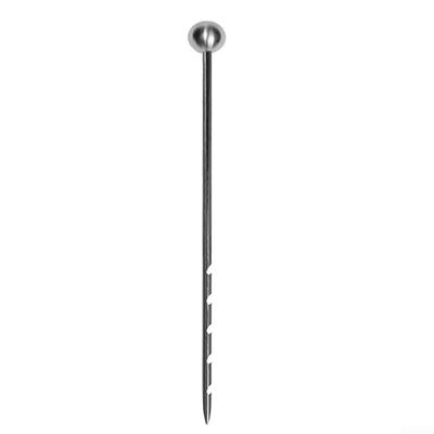 14-Inch Stainless Steel Soil Sampling Probe with Moisture Meter