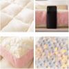 Japanese Double-Layer Futon Blanket, Cozy Lambswool, Foldable Bedding, 150 x 200 cm view 2
