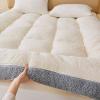 Japanese Double-Layer Futon Blanket, Cozy Lambswool, Foldable Bedding, 150 x 200 cm view 3
