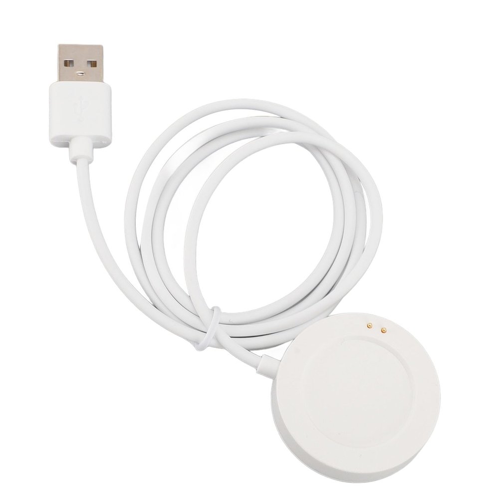Gedourain Wireless Magnetic Charging Dock for Watch S3, H1 USB Dock, White, 1 m