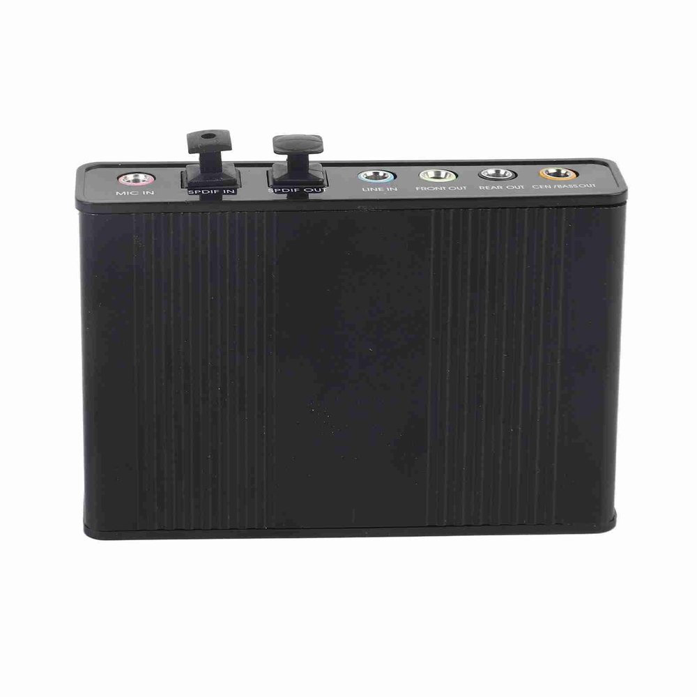 Socobeta External USB Sound Card with 6-Channel Output and Digital Optical Adapter