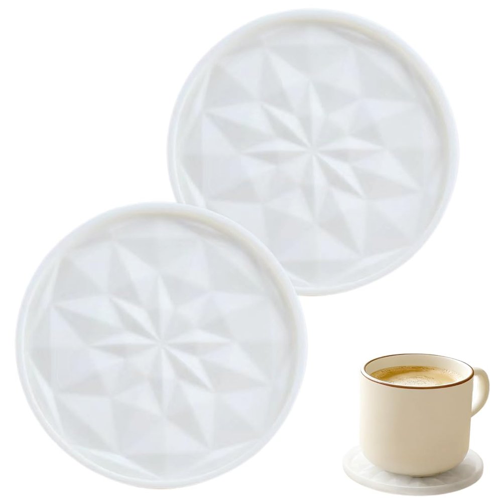 JIRVEX 2-Pack Reusable Yogurt Cup Silicone Lids