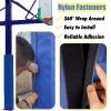 Padded Basketball Pole Cushion, Round Weather-Resistant Safety Pads view 3