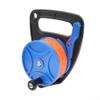 Underwater Diving Reel with 83 m Nylon Line, Stainless Steel Clip, Thumb Stopper and Sturdy Handle, Blue view 1