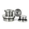 UYCUODLUY 1pc Metric Male-Threaded 304 Stainless Steel Hex Socket Oil and Water Pipe Fitting with ED Sealing Ring Flange, Inner Hexagon Bolt (BSP 1I4) view 3