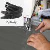 Transparent PVC Side Panels for Gazebos and Patios with Door view 2