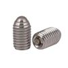 Ball Plunger Socket Set Screws, M3–M8, 10-Piece, 304 Stainless Steel (M3x6) view 3