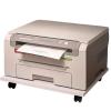 OAOAO Under-Desk Printer Stand with 4 Casters, Movable Copier Shelf and Storage Shelf, White, 11.42 x 13.39 x 2.60 in, 1 Piece view 1