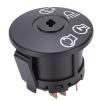 Qqmora 4-Position Ignition Switch for Lawn Tractor, AYP 175566, with 2 Keys view 2