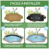 Garden Pond Liner, 6 x 6 m, 0.12 mm Thick, Waterproof, Tear-Resistant, Flexible Membrane view 3