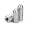 Ball Plunger Screws, 304 Stainless Steel Hex Socket Spring Ball Set, 10-Piece, Silver, Various Sizes (40 mm–M6) view 4