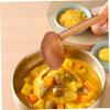 Wooden Ramen Spoon with Long Handle, 2 Pieces view 4