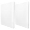 POPETPOP 2-Piece White PU Foam Sheets, High-Density Protective Padding for Packaging and Moving view 1