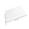 POPETPOP 2-Piece White PU Foam Sheets, High-Density Protective Padding for Packaging and Moving view 2