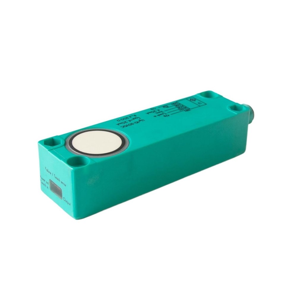 1-Piece NPN/PNP Analog Ultrasonic Proximity Sensor, 50–500 mm, Blue