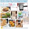 Commercial Spaghetti Ice Cream Machine with 4 Molds view 4