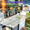 YPIOUREN Door Awning, Polycarbonate Canopy, 80 x 60 cm view 4