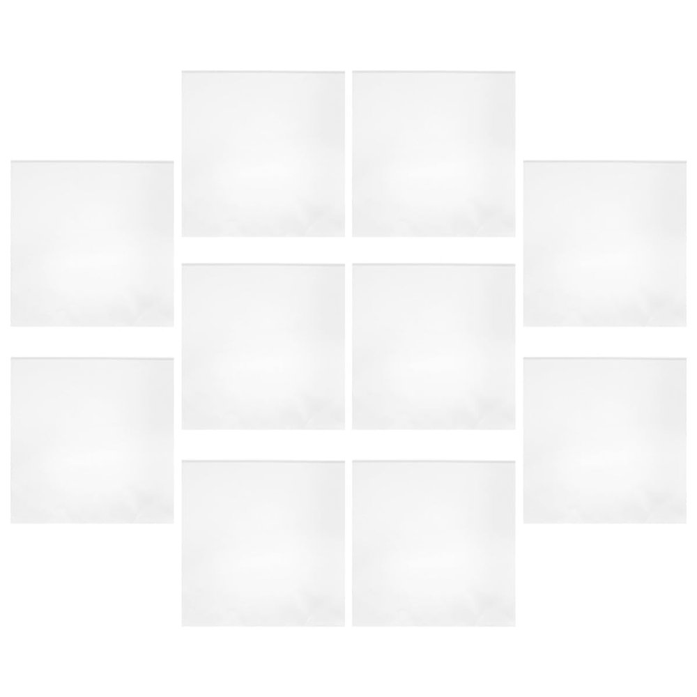 Transparent Plastic Vinyl Record Sleeves with Adhesive Closure