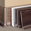 AMZBNEIDI Aluminum Baseboard Profiles, 4-Pack, 125 cm Solid Wood-Grain Aluminum Baseboards, Multicolor, 4080 mm (W, 80 mm) view 2