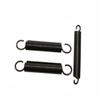 Extension Springs with Hooks, 2 mm x 14 mm x 150 mm, 2-Pack, Black view 1