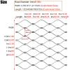 304 Stainless Steel Cable Mesh Roll, 0.8 m x 3 m view 2