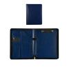 PU Leather Conference Folder with Zipper, Clipboard, Card Holders and Pen Slot view 3