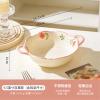 Underglaze Color Ceramic Tableware Set, 24.1 cm, Two-Handled Bowl view 2