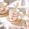 Underglaze Color Ceramic Tableware Set, 24.1 cm, Two-Handled Bowl view 4
