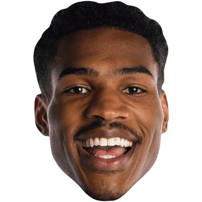 Ochai Agbaji (Smile) Cardboard Mask