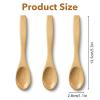 Set of 3 Small Wooden Spoons view 2