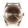Gladiaond 1-Piece 36 mm Beveled Watch Case with Sapphire Crystal, Waterproof, for NH35, NH36, NH38 and NH34, Miyota 8215 Movement, 28.5 mm Dial (Rose Gold, 4.36 mm Miyota 8215) view 1