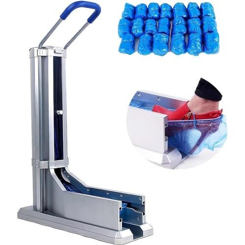 Automatic Shoe Cover Dispenser, Portable, No Power, Non-Slip, for Home and Office